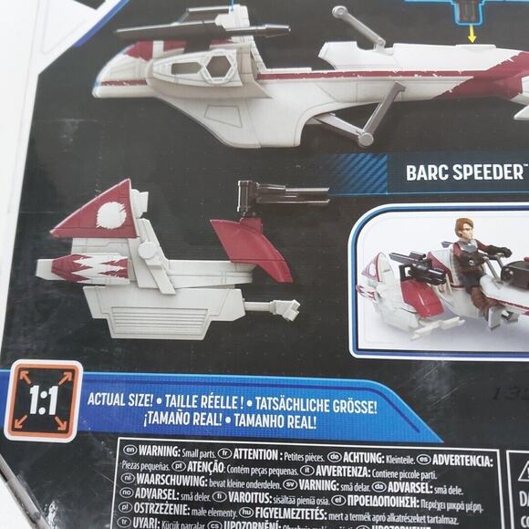 Star Wars Mission Fleet 2020 Anakin Skywalker Barc Speeder Vehicle Sealed New - Picture 7 of 7